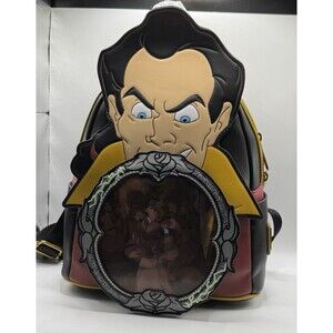 Loungefly Disney Villains Beauty & The Beast Gaston Lenticular Backpack